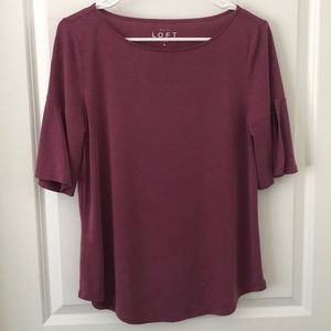 Loft Flutter Sleeve T-Shirt